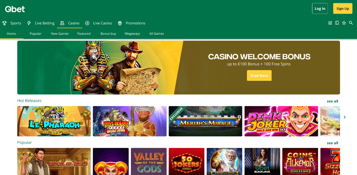 Qbet Paysafecard Casino