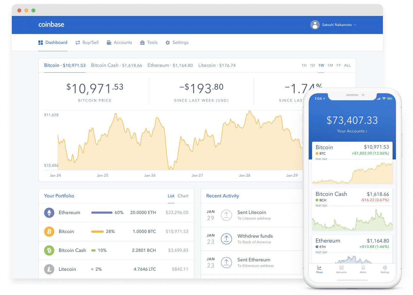 Coinbase Plattform
