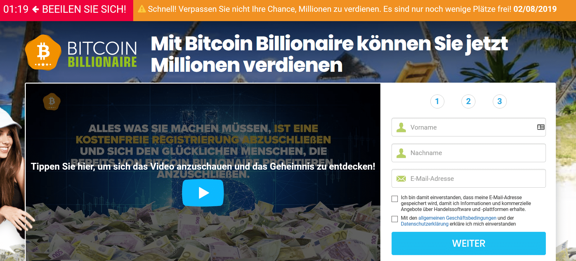 Bitcoin Billionaire Erfahrung Test Und Was Aus 400 Einzahlung Wurde - 