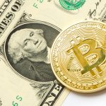 Dollar und Bitcoin