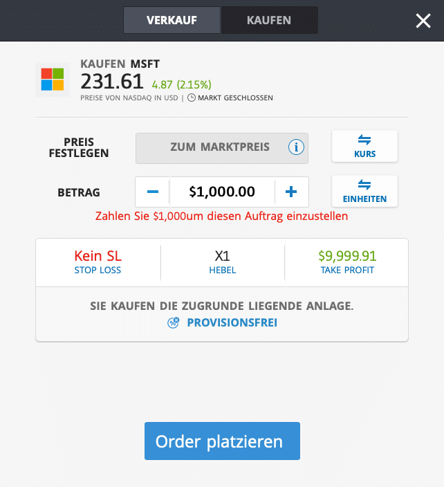 Microsoft Aktie Kaufen - eToro