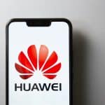 Huawei Smartphone und Logo