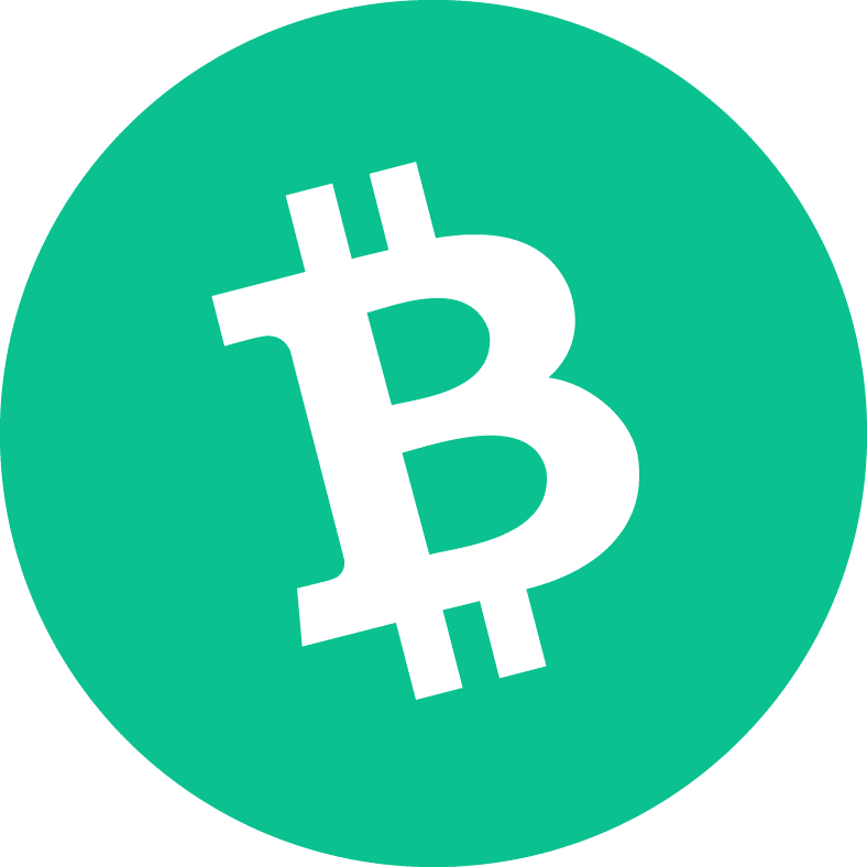 Bitcoin Cash Logo Circle