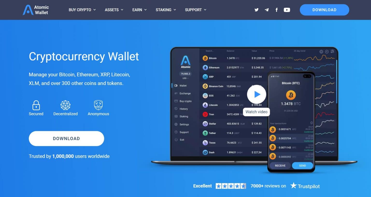 ada coin atomic wallet