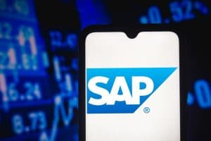 SAP Logo auf Handy