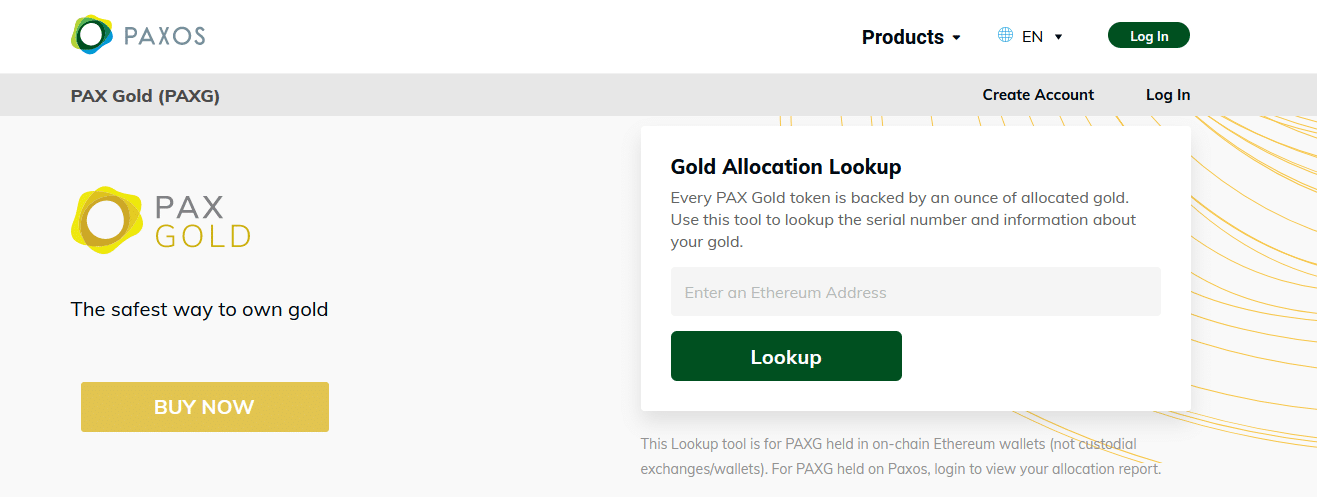 Pax Gold kaufen