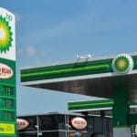 BP Tankstelle - BP Logo