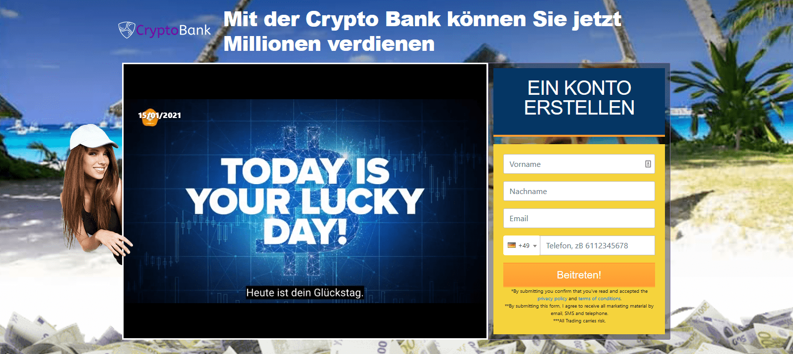 Crypto Bank Test