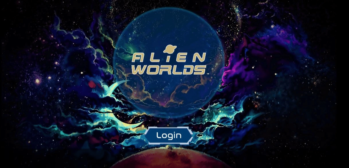 Alien Worlds Log-in