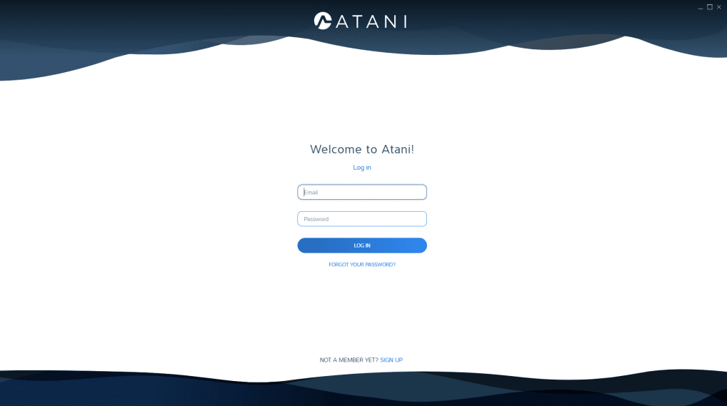 Atani Registrierung
