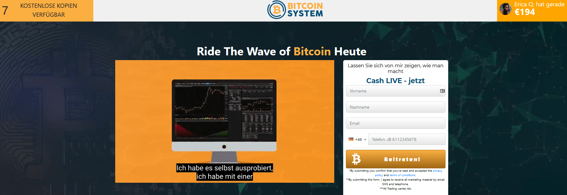 Bitcoin System Test
