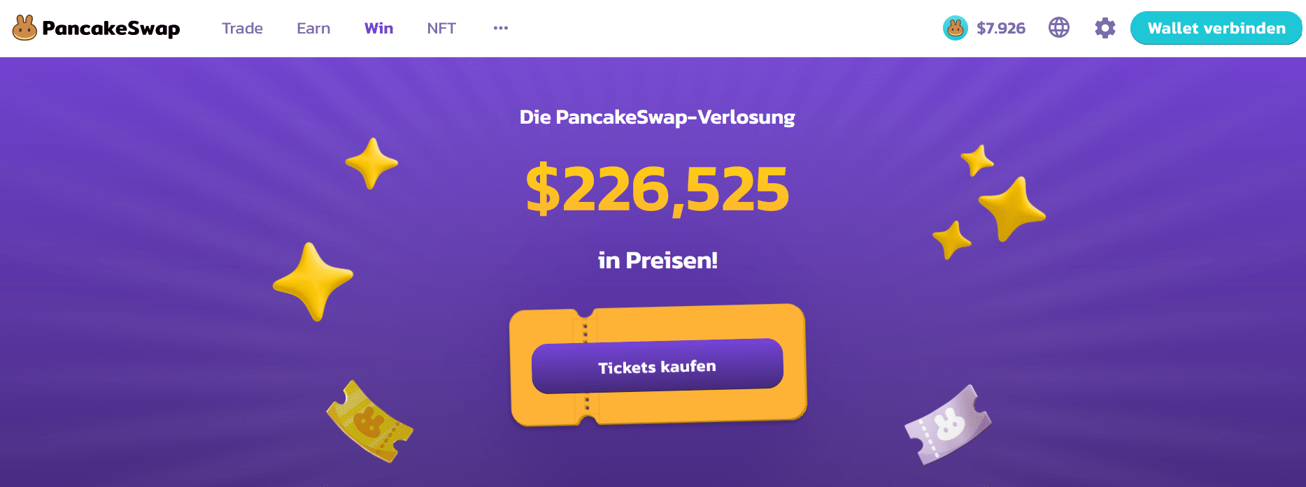 PancakeSwap Lottery