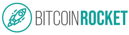 Bitcoin Rocket Logo