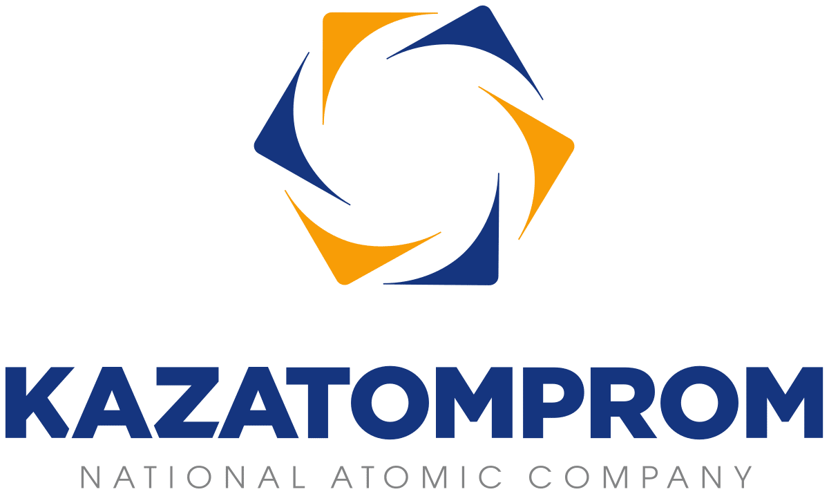 National Atomic Co Kazatomprom logo