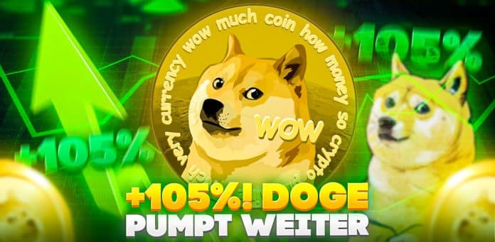 Dogecoin pumpt immer weiter 105% in 7 Tagen – ist dieses Biest jetzt noch zu stoppen?