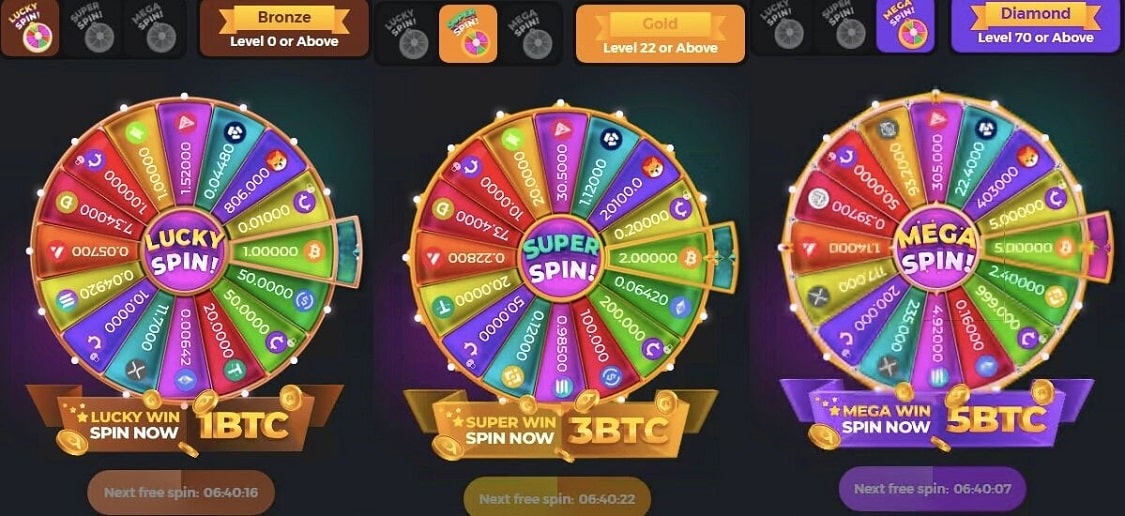 Lucky Spin Bonus