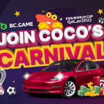 Nehmen Sie jetzt an Coco's Carnival teil und gewinnen Sie bis zu $2.100.000 oder einen TESLA