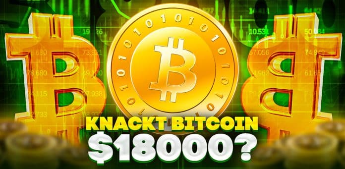 Bitcoin Prognose Kurs bullish über $17k – gelingt der Sprung auf 18.000 Dollar diesmal?