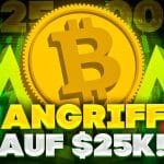 Bitcoin Kurs Prognose Angriff auf $25k! BTC macht sich bereit für den nächsten Sprung – jetzt kaufen?