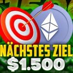 Ethereum Kurs Prognose Kurz vor der Explosion? ETH setzt zum Sprung auf $1.500 an