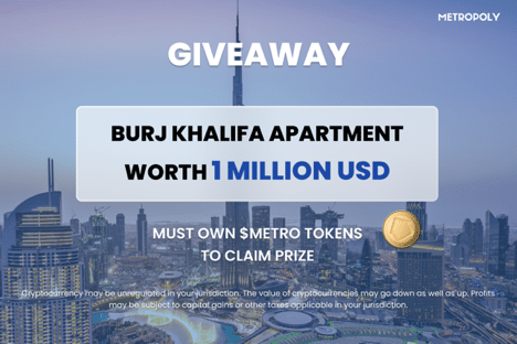 Burj Khalifa Apartment in Dubai Givaway Gewinnspiel