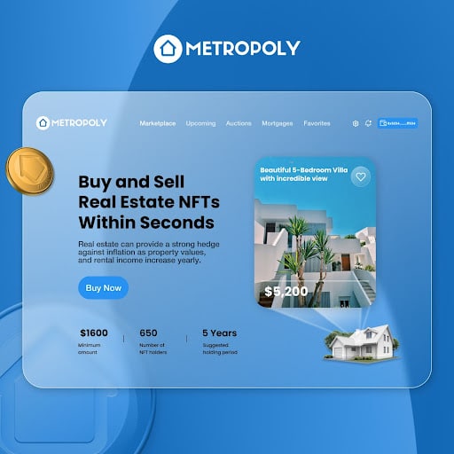 Metropoly-Ultraclub-Partnerschaft erweitert das bereits beträchtliche Immobilienangebot