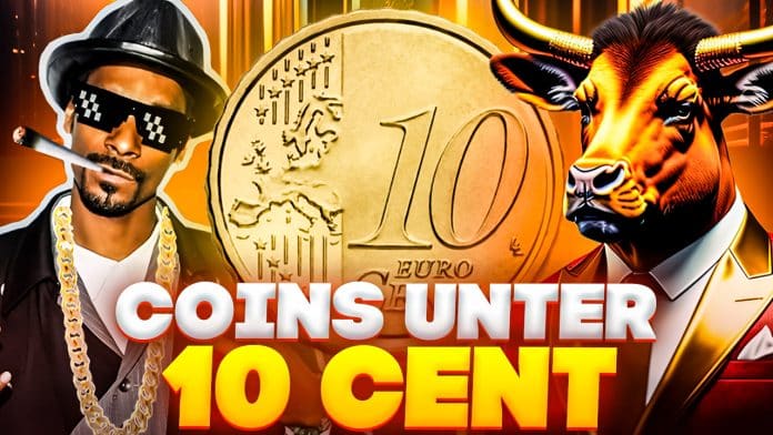 Coins unter 10 Cent