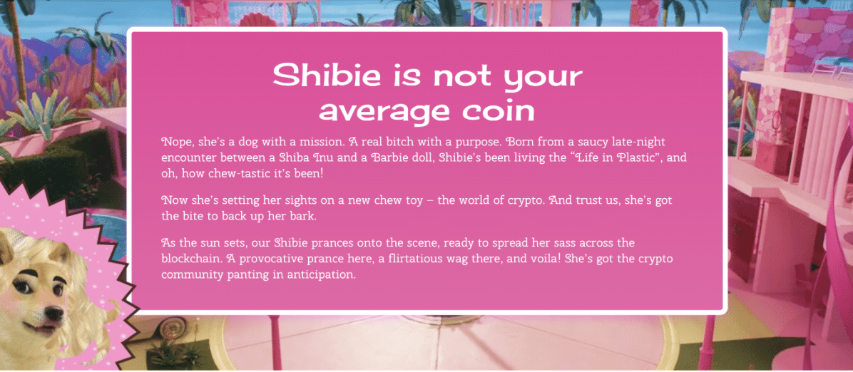 Shibie Website 