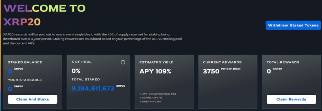 XRP20 Graph