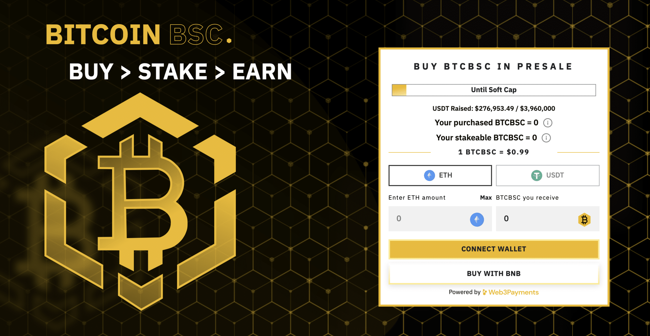 Bitcoin BSC Website