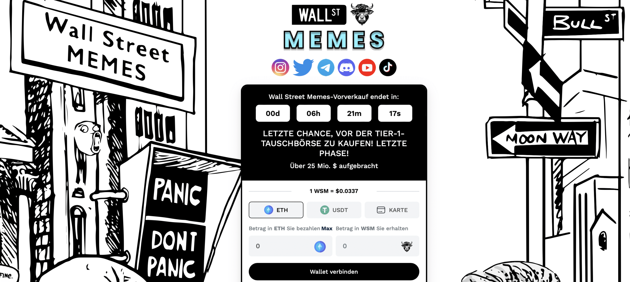 Wall Street Memes Presale