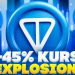 Krypto News +45% Kurs-Explosion – Prognose sieht weitere +1.305%! „Telegram-Coin“ Toncoin (TON) – beste Kryptowährung im September?