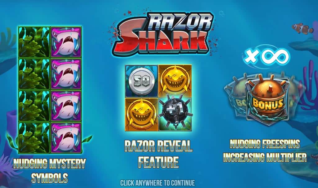 Razor Shark Mystery Stacks