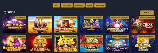 Scorpion Casino Slots in der Auswahl