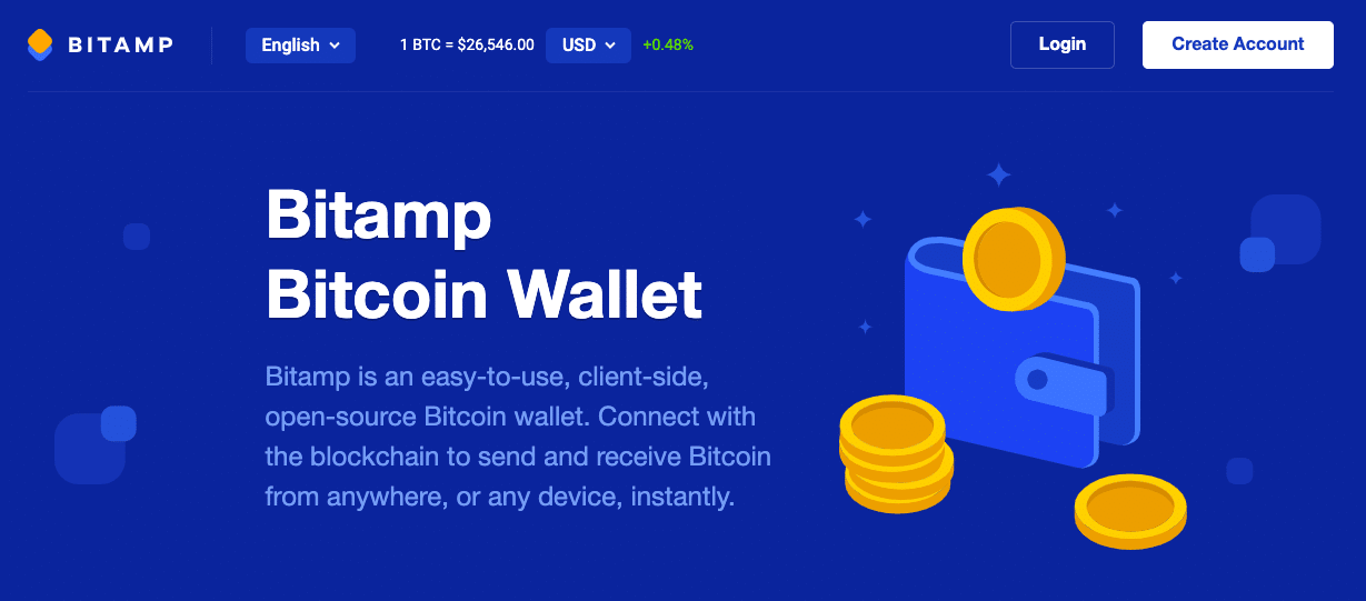 Bitamp Bitcoin Wallet