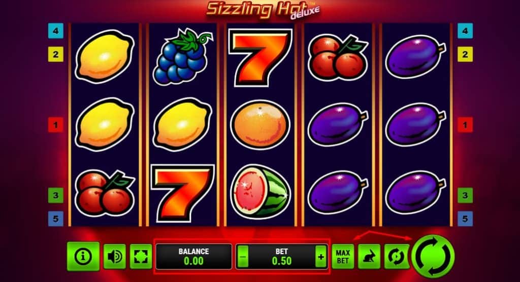 Spielanleitung - Online-Spielautomat Sizzling Hot Deluxe
