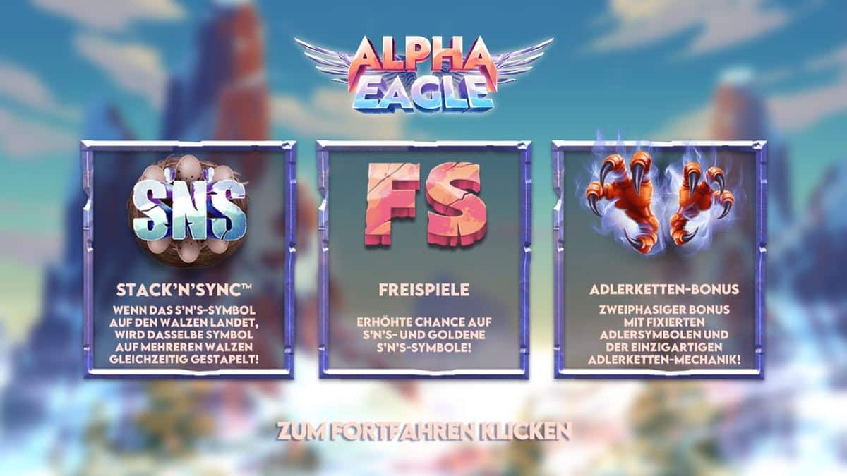 Alpha Eagle Spielanleitung