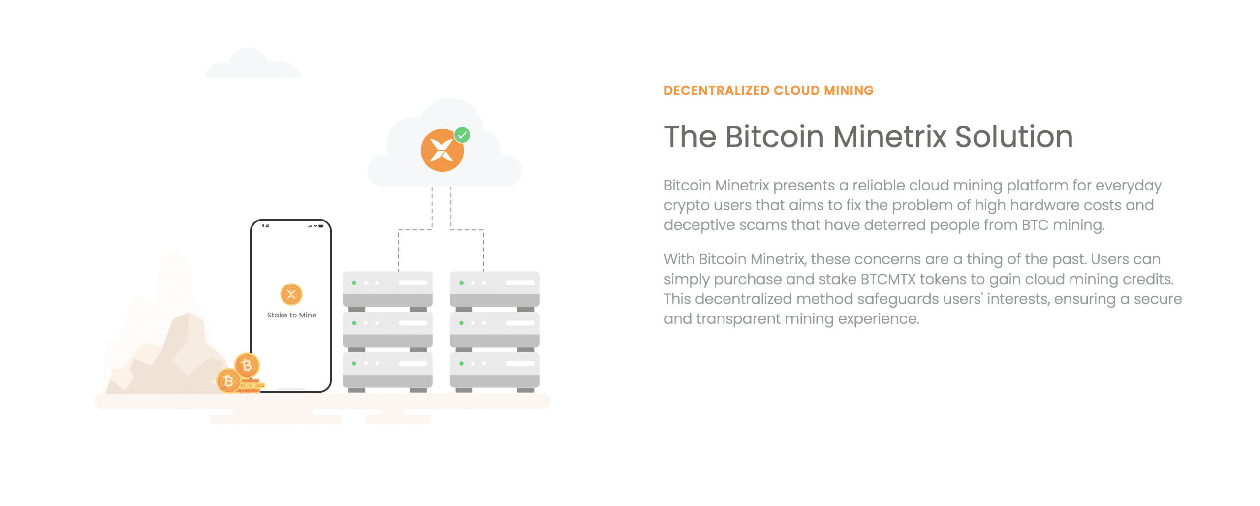 Bitcoin Minetrix Website