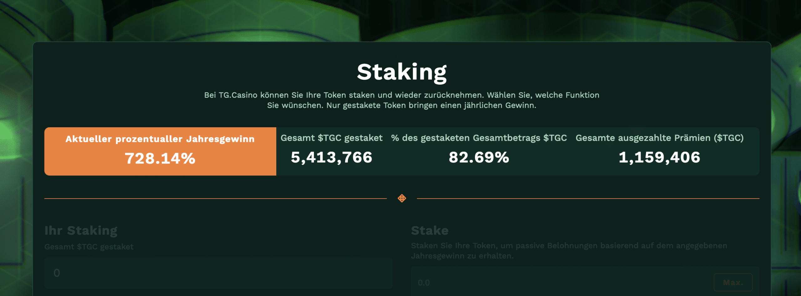 Staking Dashboard