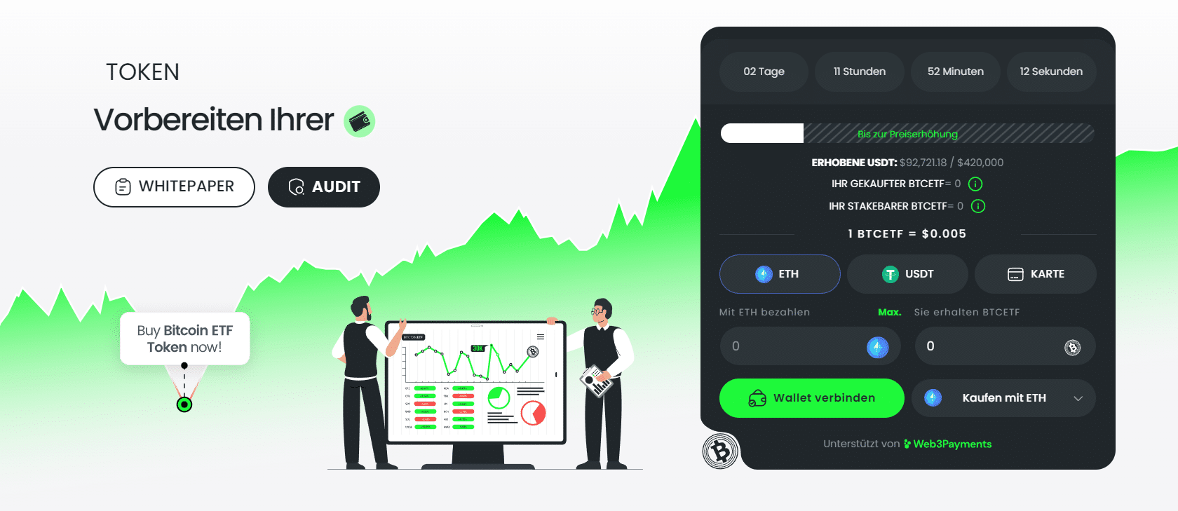 Bitcoin ETF Token Presale