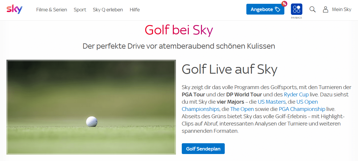Golf Wetten Live Stream