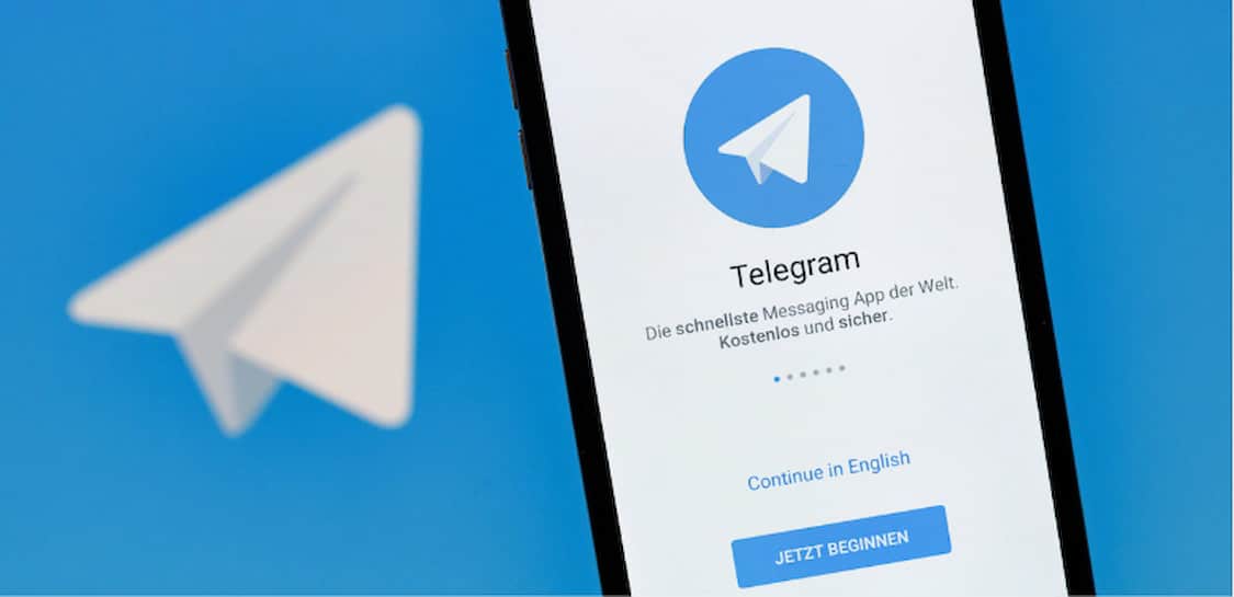 Telegram app vorbereiten