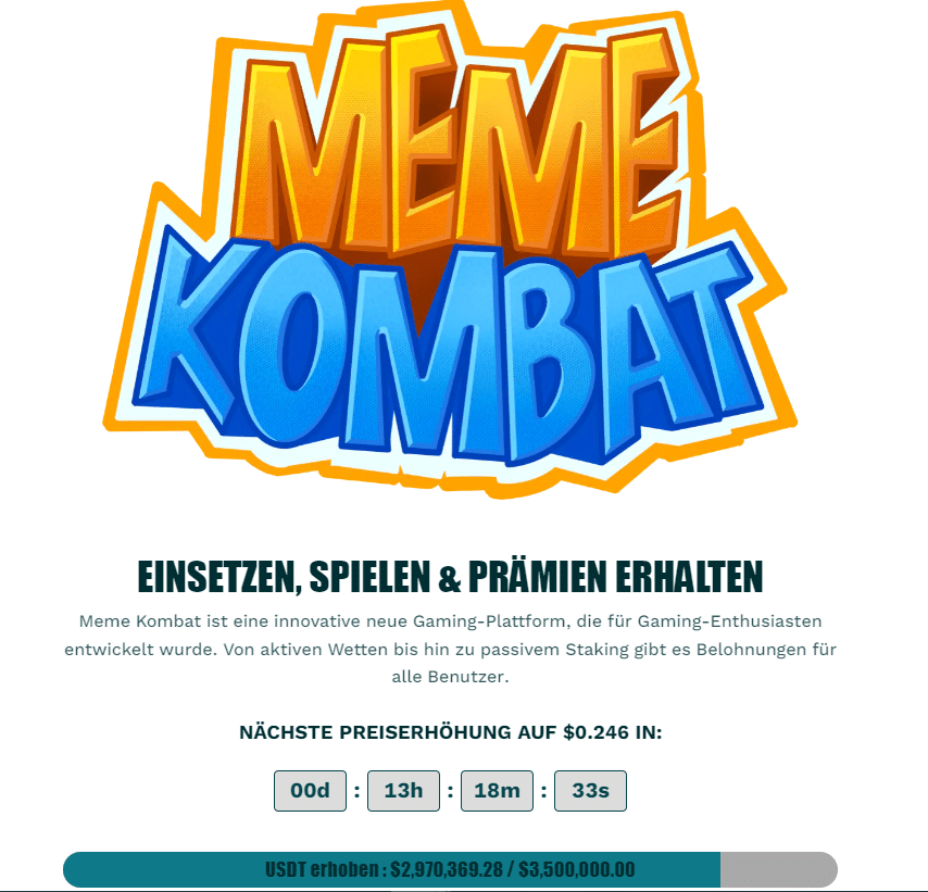 Meme Kombat Gaming-Plattform
