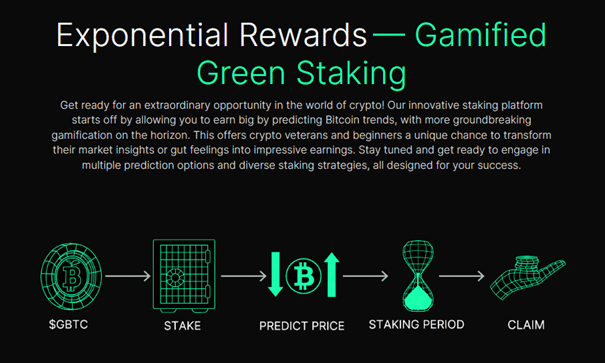 Green Bitcoin's ($GBTC) Green Staking