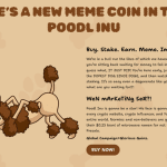 Meme-Münzen-Investoren freuen sich - Poodl Inu (POODL) ist ein neuer Meme-Coin