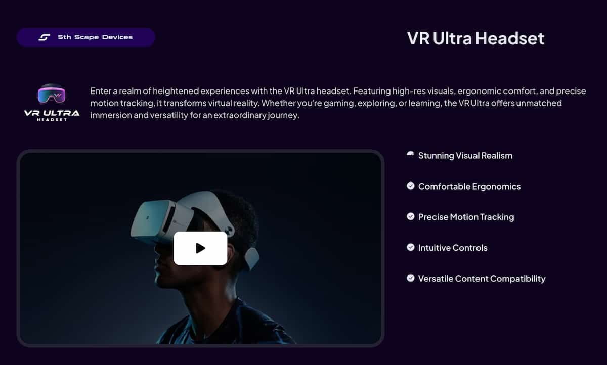 VR Ultra Headsets