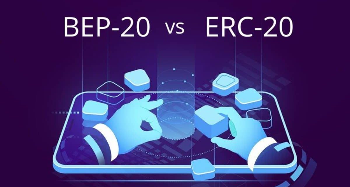 Vergleich von BEP20 mit ERC20