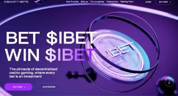Insanity Bets beginnt mit dem Vorverkauf für Cryptos bislang größte und modernste CasinoFi-Plattform