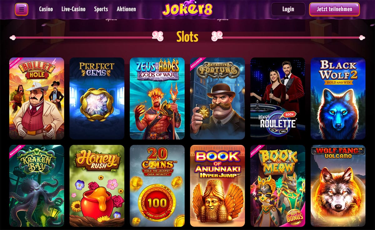 Joker 8 Casino Slots