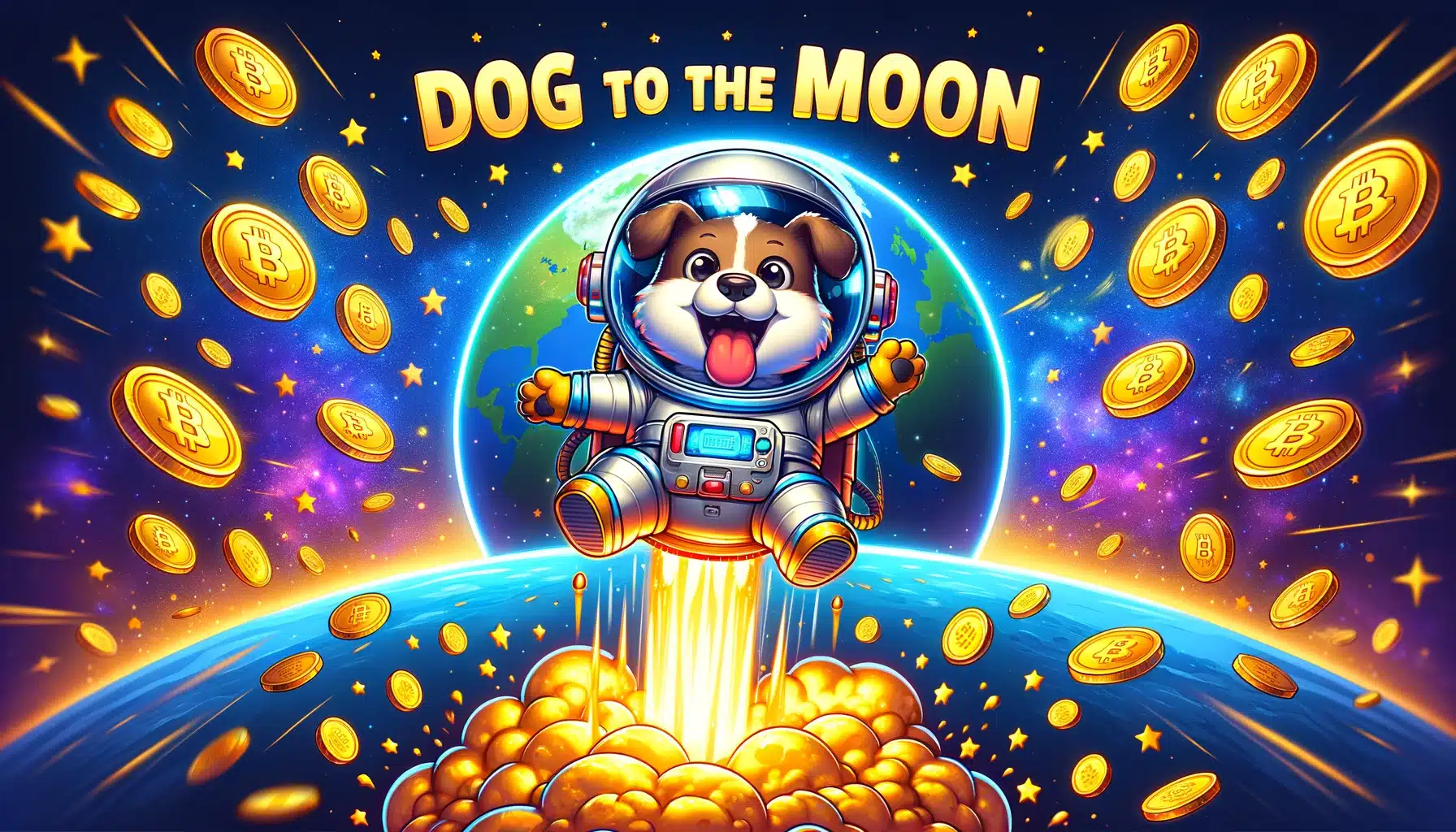 DOG to the moon
